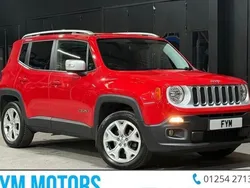 Red Used 2016 Jeep Renegade Limited SUV | £6,695 (Good price)