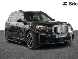 Black Used 2021 BMW X7 M Sport SUV | £49,800 (Fair price)