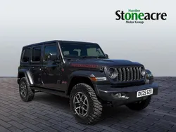 Grey New 2025 Jeep Wrangler Rubicon SUV | £53,000 (Good price)