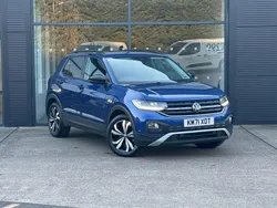 Blue Used 2021 VW T-Cross Black Edition SUV | £15,495 (Good price)