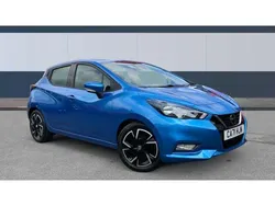Blue Used 2021 Nissan Micra Acenta Hatchback | £12,590 (Fair price)