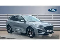 Silver Used 2022 Ford Kuga ST-Line X SUV | £21,900 (Fair price)
