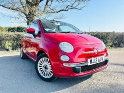 Red Used 2012 Fiat 500 Lounge Hatchback | £6,495 (Fair price)