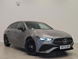 Grey Used 2024 Mercedes CLA220 AMG Line Premium Plus Sedan | £31,498 (A bit pricey)