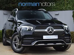 Black Used 2019 Mercedes GLE300 AMG line SUV | £37,495 (Expensive)
