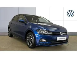 Blue Used 2021 VW Polo Match Hatchback | £14,086 (Fair price)