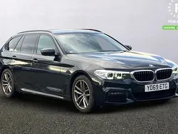 Black Used 2020 BMW 520 M Sport Estate | £21,199 (Good price)