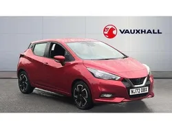 Red Used 2022 Nissan Micra Acenta Hatchback | £11,421 (Fair price)