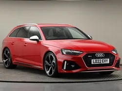 Tango red Used 2022 Audi RS4 Design Estate | £50,000 (Fair price)