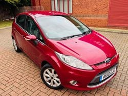 Red Used 2010 Ford Fiesta Zetec Hatchback | £2,290 (Good price)