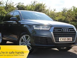 Grey Used 2016 Audi Q7 S-Line SUV | £19,700 (Fair price)
