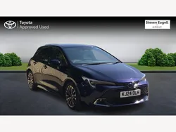 Blue Used 2024 Toyota Corolla Design Hatchback | £22,250 (Fair price)