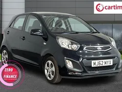 Black Used 2012 Kia Picanto 2 Hatchback | £4,750 (Fair price)
