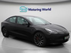 Black Used 2022 Tesla Model 3 Performance Sedan | £26,000 (Fair price)