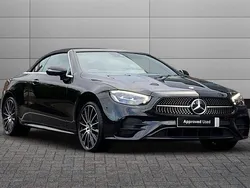 Obsidian black Used 2022 Mercedes E300 AMG line Cabriolet | £39,250 (Good price)