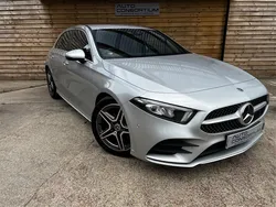 Silver Used 2018 Mercedes A200 AMG Line Premium Hatchback | £12,900 (Fair price)