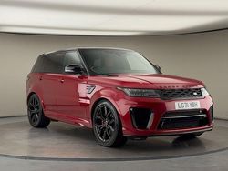 Firenze red Used 2021 Land Rover Range Rover Sport SVR SUV | £48,400 (Good price)