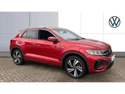 Red Used 2022 VW T-Roc R-line SUV | £21,159 (Fair price)