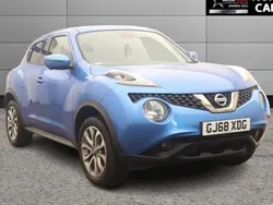 Blue Used 2018 Nissan Juke Tekna SUV | £11,800 (Fair price)