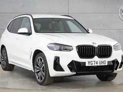 White Used 2024 BMW X3 M Sport SUV | £43,900 (Fair price)