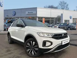 White New 2024 VW T-Roc Match SUV | £28,999 (Fair price)