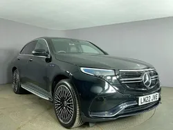 Black Used 2022 Mercedes EQC400 AMG line SUV | £25,499 (Good price)
