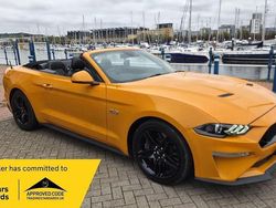 Orange Used 2018 Ford Mustang GT Convertible Cabriolet | £33,995 (Fair price)