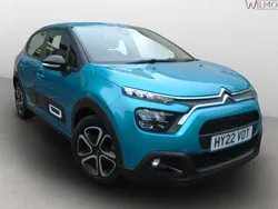 Blue Used 2022 Citroën C3 PureTech Hatchback | £11,495 (Good price)