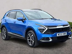 Blue Used 2022 Kia Sportage 4 SUV | £26,905 (Fair price)
