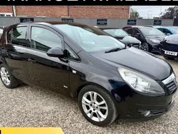 Black Used 2009 Vauxhall Corsa Hatchback | £2,495