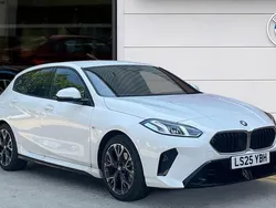 White Used 2025 BMW 120 M Sport Hatchback | £29,800