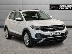 White Used 2022 VW T-Cross SE SUV | £14,900 (Good price)