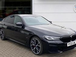 Black Used 2022 BMW 520 M Sport | £27,500 (Fair price)