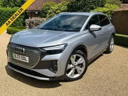 Silver Used 2021 Audi Q4 e-tron S-Line SUV | £17,593