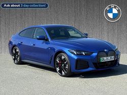 Blue New 2025 BMW i4 M Sport Sedan | £50,199