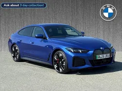 Blue New 2025 BMW i4 M Sport Sedan | £50,199