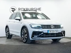 White Used 2020 VW Tiguan R-line SUV | £14,399 (Super price)