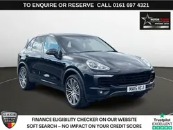 Black Used 2015 Porsche Cayenne SUV | £17,440 (Fair price)