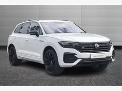 White Used 2021 VW Touareg Black Edition SUV | £38,595 (Good price)