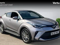 Silver Used 2022 Toyota C-HR SUV | £22,007 (A bit pricey)
