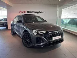 Grey Used 2023 Audi Q8 e-tron Black Edition SUV | £48,000