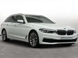 White Used 2017 BMW 520 Sport Line Estate | £16,700 (Good price)