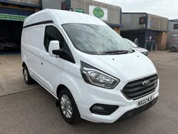 White Used 2022 Ford Transit Custom Limited Van | £16,850 (Good price)
