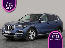 Blue Used 2021 BMW X5 xLine SUV | £32,408 (Good price)