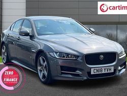 Grey Used 2018 Jaguar XE R-Sport Sedan | £11,500 (Fair price)