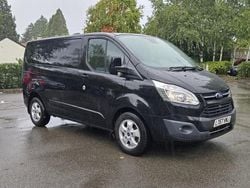 Black Used 2017 Ford Transit Custom Limited Van | £9,495 (Super price)