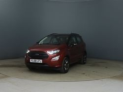 Red Used 2018 Ford Ecosport ST-Line SUV | £10,250 (Fair price)