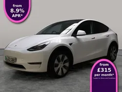 White Used 2022 Tesla Model Y Long Range SUV | £23,089 (Good price)