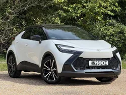 Platinum white bitone Used 2025 Toyota C-HR SUV | £32,665