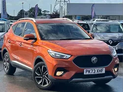 Orange Used 2023 MG ZS Exclusive Sedan | £13,995 (Fair price)